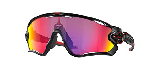 OAKLEY 0OO9290 Gafas de sol para Unisex, Negro Mate/Rojo, 0