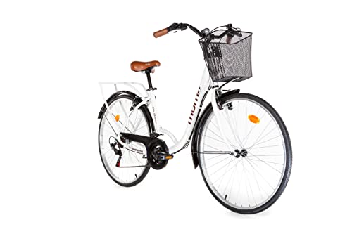 Moma Bikes Bicicleta Paseo Citybike, Aluminio, Shimano 18...