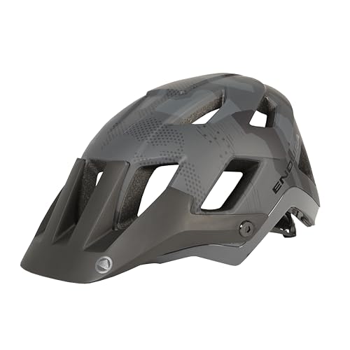 Endura Hummvee Plus MIPS Ciclismo Casco para Hombre, Grey Camo,...