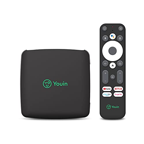 Youin You-Box EN1040K - TV box Android 4K UHD - Asistente de...