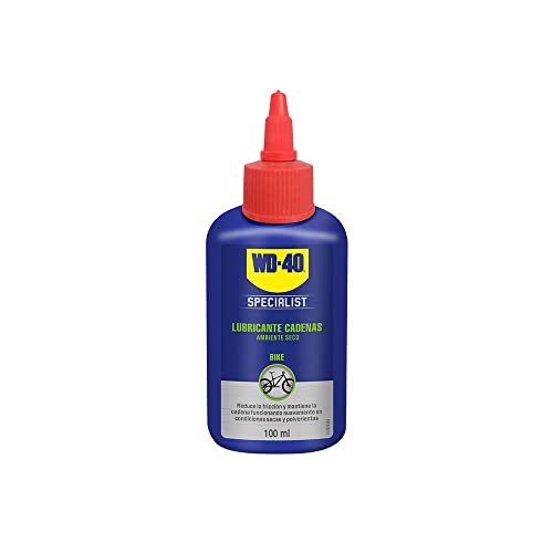 WD-40 BIKE- Lubricante de Cadenas de Bicicleta para Ambiente Seco...