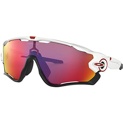 OAKLEY Jawbreaker OO9290 Gafas de sol para Unisex, Blanco Brillo