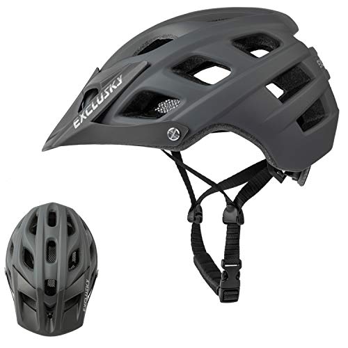 Exclusky Casco MTB Hombre Casco Bicicleta Mujer Cascos Bicicleta...