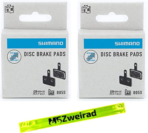 Shimano B05S-RX - 2 pares de pastillas de freno de resina, en...