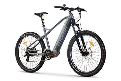 Moma Bikes Bicicleta Electrica, EMTB-27.5', Suspension Delantera,...