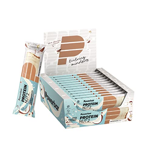 PowerBar Protein Nut2 bianco Chocolate Coconut 12x(2x22,5g) -...