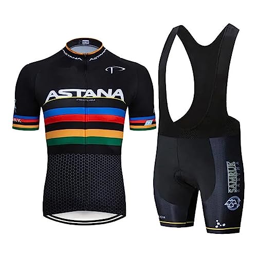 Hombres Jersey + Pantalones Cortos Mangas Cortas de Ciclismo Ropa...