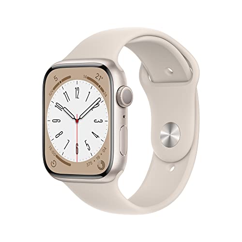 Apple Watch Series 8 (GPS, 45mm) Reloj Inteligente con Caja de...