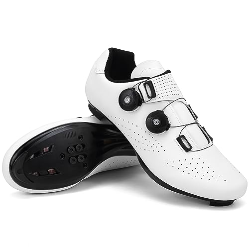 Hixingo Zapatilla de Ciclismo Hombre Zapatos Bicicleta de...