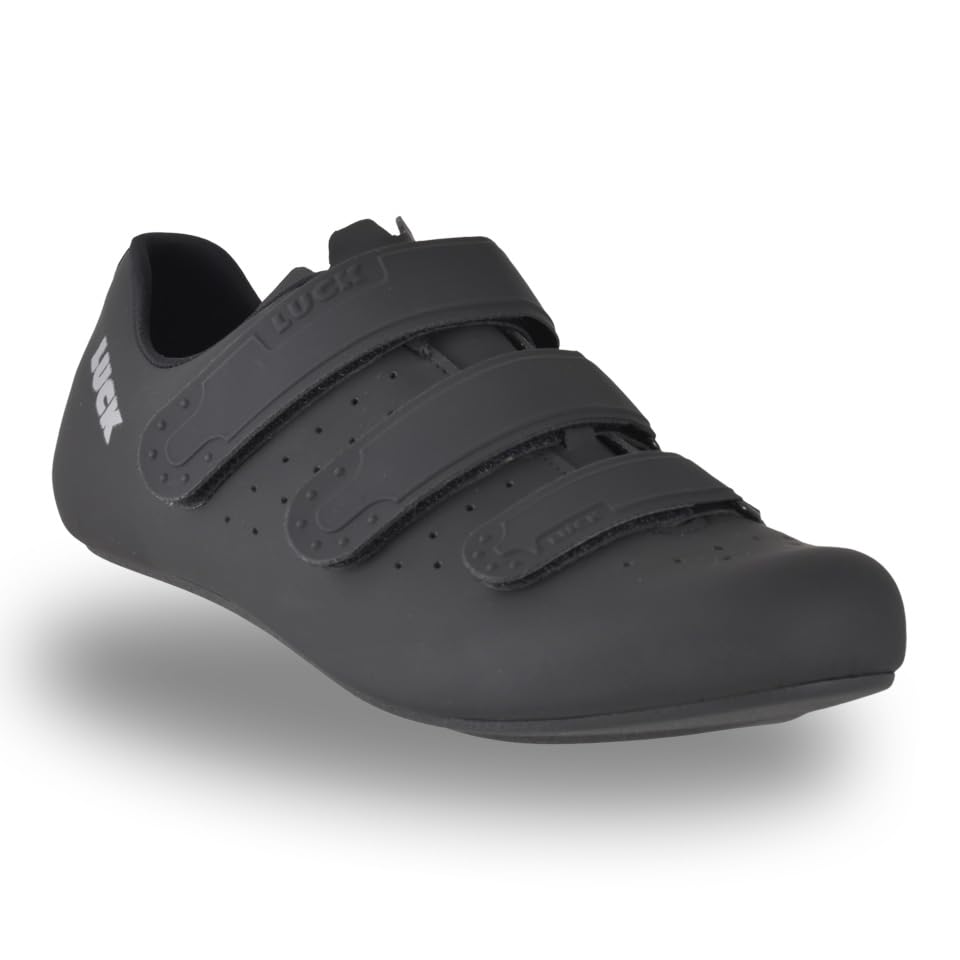 LUCK MAX Zapatillas de Ciclismo de Carretera para Hombre y Mujer....