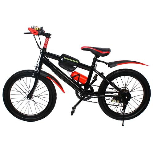 DSYOGX Bicicleta de montaña de 20 pulgadas, 7 velocidades, para...