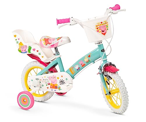 TOIMSA Bicicleta 12' Peppa Pig 3/5 AÑOS