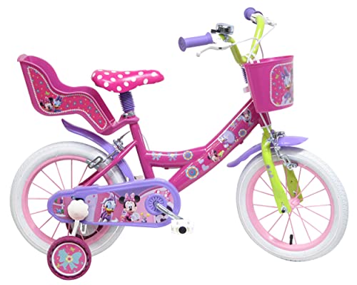 Disney Minnie - Bicicleta para niños, 16' Pulgadas