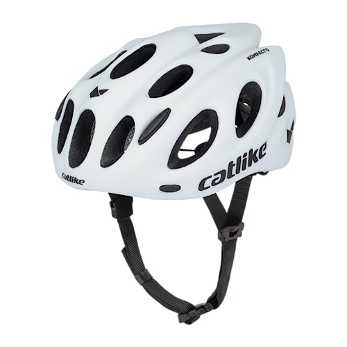 CATLIKE KOMPACT'O Casco, Adultos Unisex, Blanco Mate, M