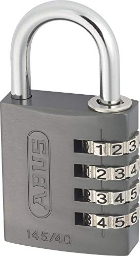 Abus 145/40_TITANIO - Candado aluminio combinacion 40mm 4...