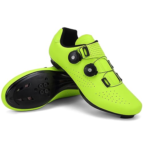 Hixingo Zapatilla de Ciclismo Hombre Zapatos Bicicleta de...