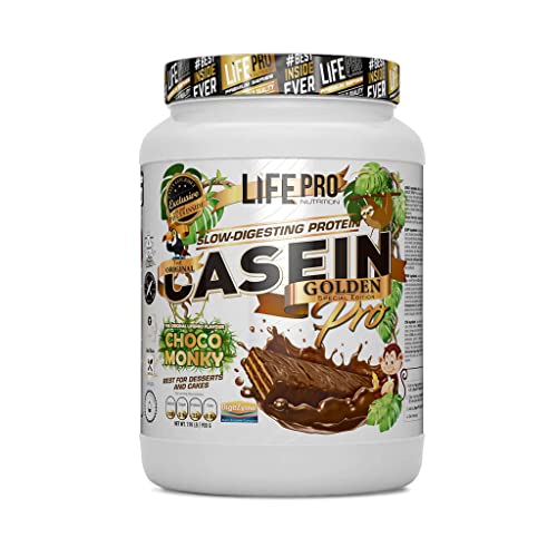 Life Pro Casein Gourmet Choco Monky 900g | Proteína de...