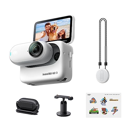 Insta360 GO 3 (64 GB) con Pegatinas Oficiales - Cámara de...