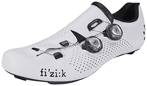 Fizik R1B - Zapatillas de ciclismo, Unisex adulto, Blanco, 39*