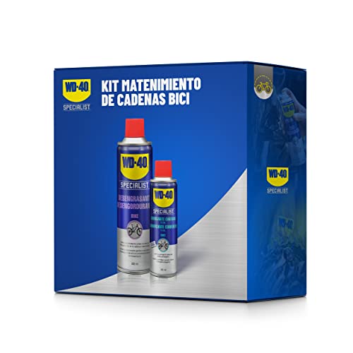 WD-40 Bike - Bipack Mantenimiento de bicicletas (Desengrasante +...