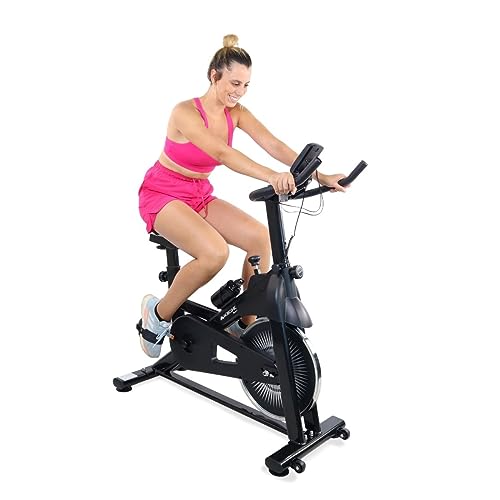 Mobiclinic® Fitness, Bicicleta de spinning, Varios niveles de...