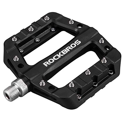 ROCKBROS Pedales Bicicleta de Nylon, para MTB BMX Bicicleta...