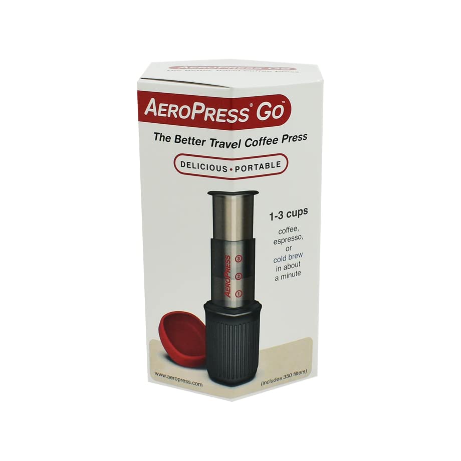 AeroPress Go x, 0 W, 8 ounces, plástico, Gris