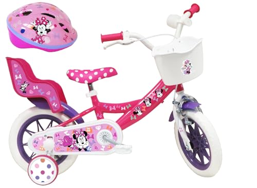 A.T.L.A.S. Bicicleta Infantil de 12 Pulgadas Minnie de Disney...