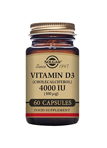 Solgar | Vitamina D3 4000 UI (100 μg) (Colecalciferol) | 60...