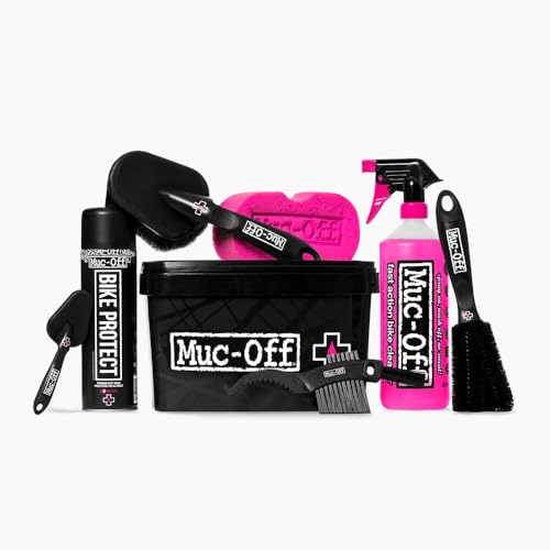 Muc-Off Kit de Limpieza de Bicicleta 8 en 1 - Gran Regalo para...