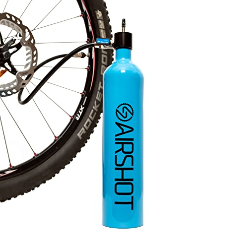 Airshot Tank Tank - Tanque para Bicicleta, Unisex, Color Azul, 30