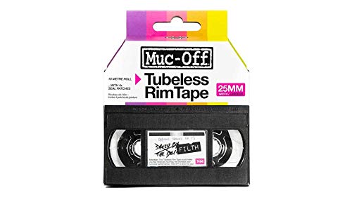 Muc-Off Tubeless Rim Tape, 25 mm - Cinta de Llanta para Ruedas...