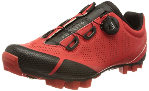 Spiuk Sportline Zapatilla MTB ALDAPA, Adultos Unisex, Rojo Mate,...