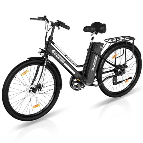 EVERCROSS EK8S Bicicleta Eléctrica Adultos, 26'’ E-Bike con...