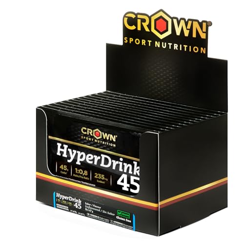 Crown Sport Nutrition HyperDrink 45, Bebida con 45 gramos de...