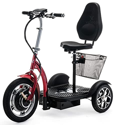 VELECO ZT16 - Scooter de movilidad de 3 ruedas - Totalmente...