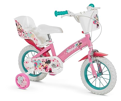 TOIMSA Bicicleta 12' Minnie Huffy (3/5 años), Multicolor