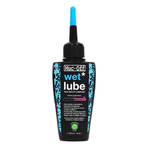 Muc-Off Wet Chain Lube, 50 Ml - Lubricante de Cadena de Bicicleta...