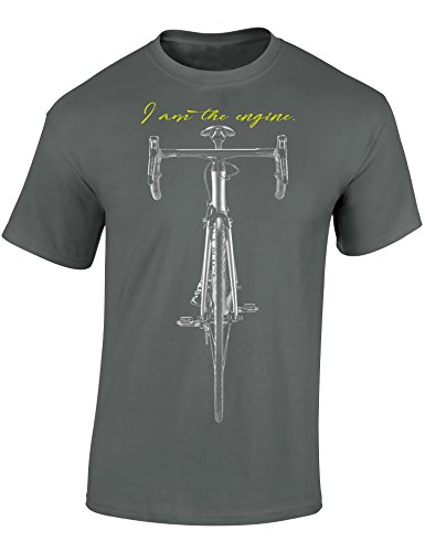 Camiseta de Bicileta: I Am The Engine - Regalo Ciclistas - Bici -...