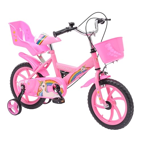 Baroni Toys Bicicleta para niñas de 12, 14 y 16 Pulgadas con...