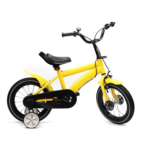 DSYOGX Bicicleta infantil, 14 pulgadas, unisex, con ruedas...