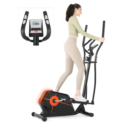 Novonova Bicicleta Elíptica para casa con zancada de 280 mm,...