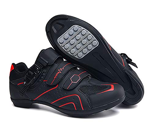 Earnmore Zapatillas de Ciclismo Antideslizantes, Zapatillas de...