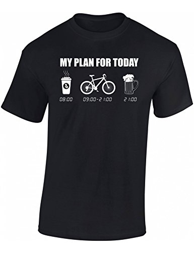 Camiseta de Bicileta: My Plan for Today : Bici - Regalo Ciclistas...