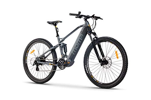 Moma Bikes Bicicleta Electrica, EMTB 29', Full Suspension,...