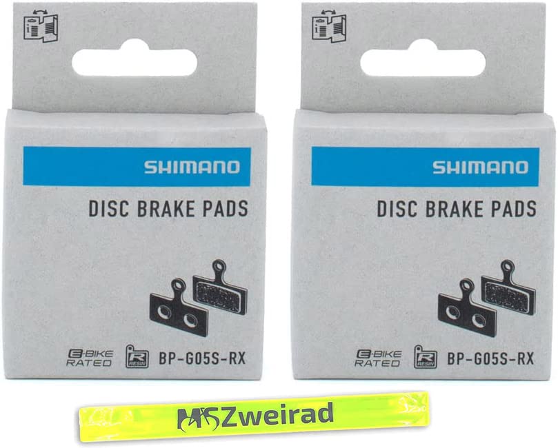 MSZweirad 2 pastillas de freno de disco Shimano Resin G05S-RX con...