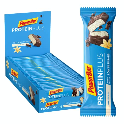 PowerBar Protein Plus Low Sugar Vanilla 30 x 35g - Barras de...