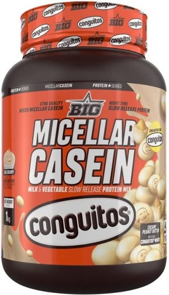 BIG Micellar Casein, Sabor Conguitos Chocolate Blanco, 1 Kilo