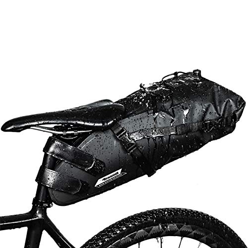 Selighting Impermeable Bicicleta Alforja Asiento Trasero Carrier...