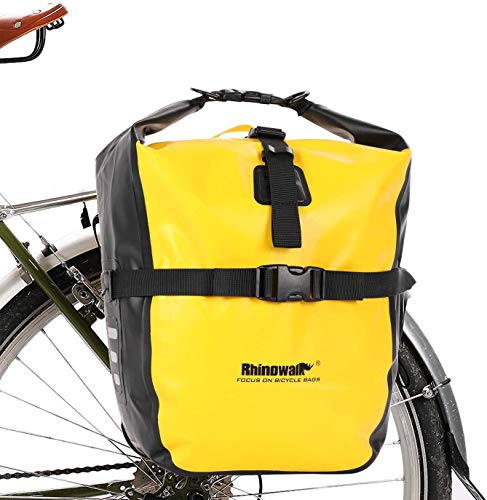 Selighting Bolsa Alforja Trasera para Bicicleta 20L, Grande Bolsa...